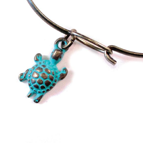 Turtle Charm (available with Bracelet or Necklace)