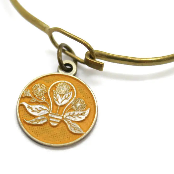 Grow Your Ideas Token (available with Bracelet or Necklace)