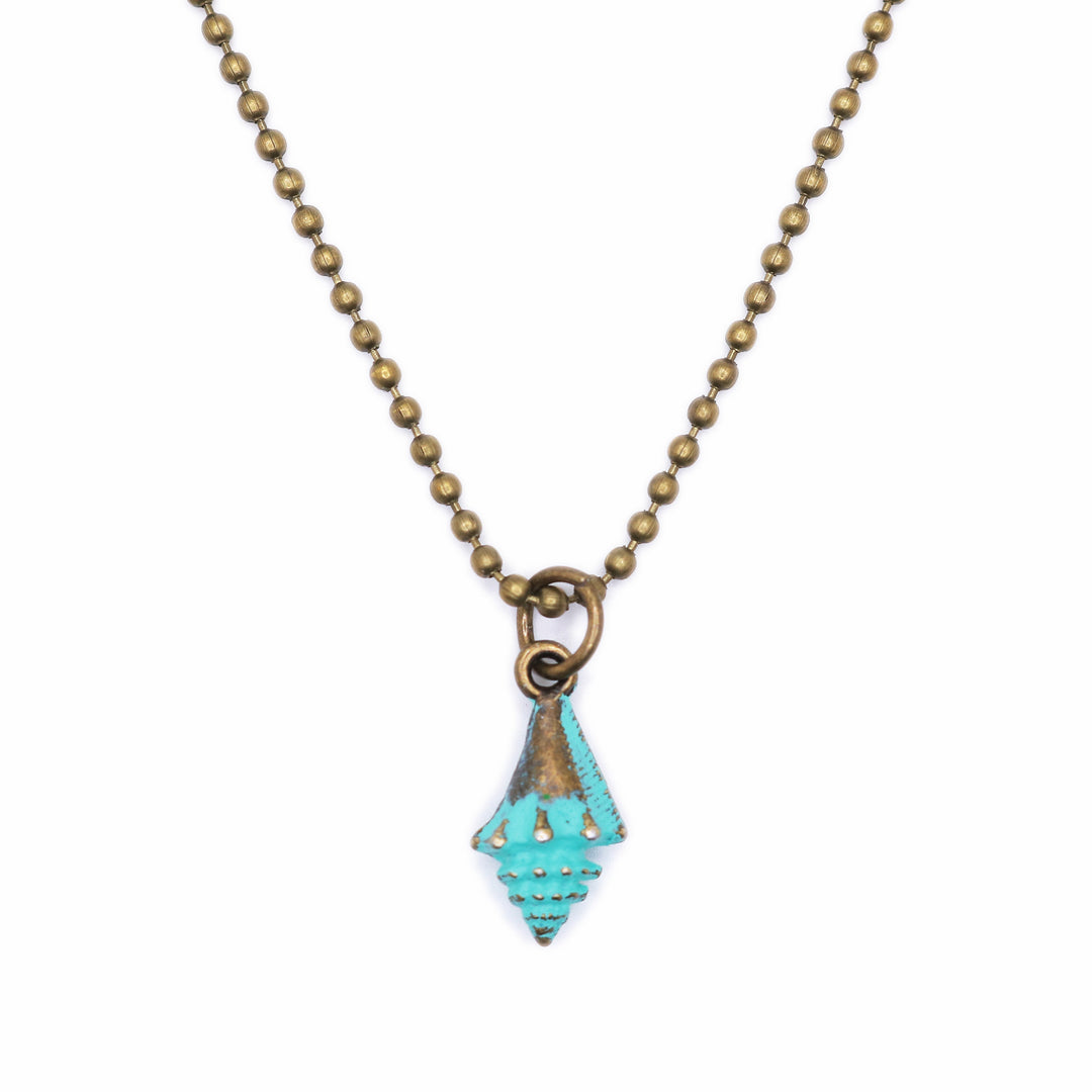 Conch Shell Charm (available with Bracelet or Necklace)