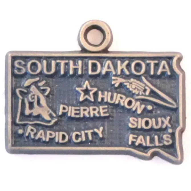 South Dakota Charm (available with Bracelet or Necklace)