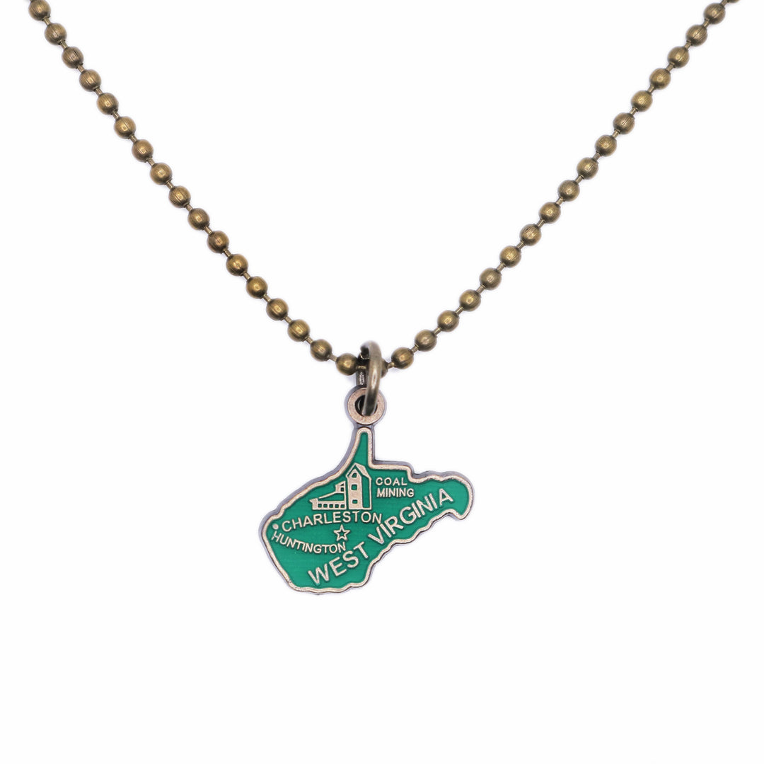 West Virginia Charm (available with Bracelet or Necklace)