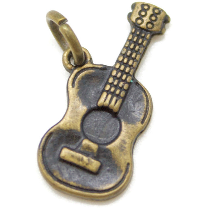 Acoustic Guitar Charm (available with Bracelet or Necklace)