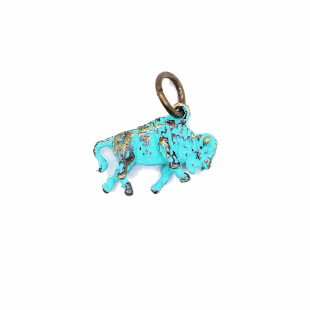Buffalo Charm (available with Bracelet or Necklace)