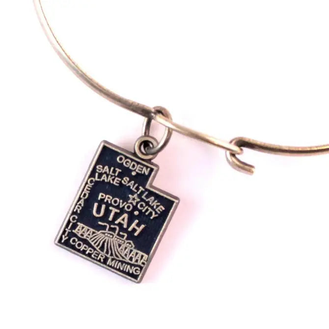 Utah Charm (available with Bracelet or Necklace)