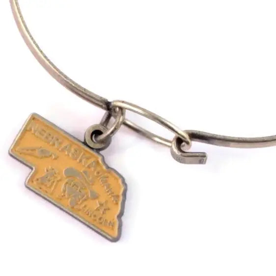 Nebraska Charm (available with Bracelet or Necklace)