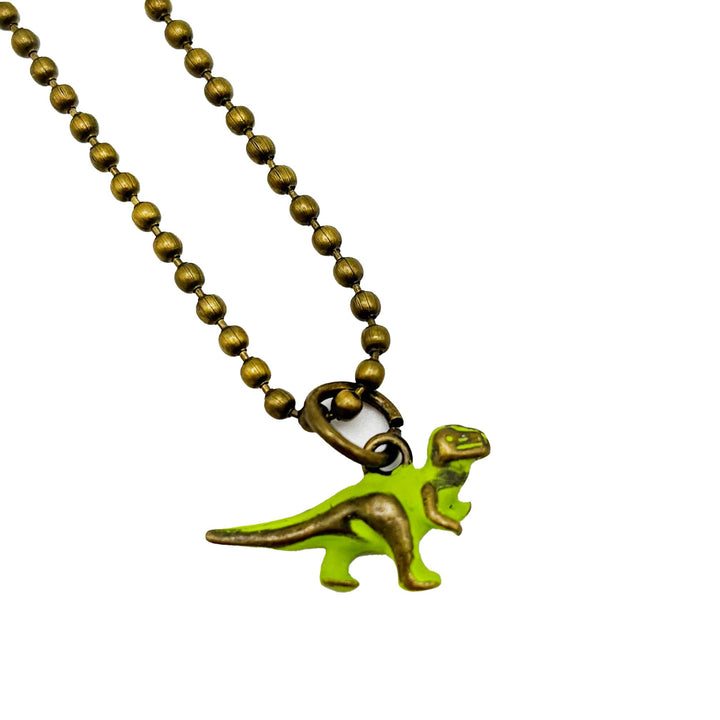 Dinosaur T-Rex Charm (available with Bracelet or Necklace)