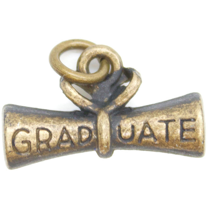 Graduation Diploma Charm (available with Bracelet or Necklace)