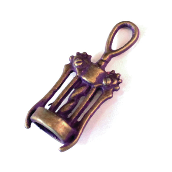 Corkscrew Charm (available with Bracelet or Necklace)