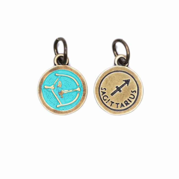 Sagittarius Zodiac Charm (available with Bracelet or Necklace)
