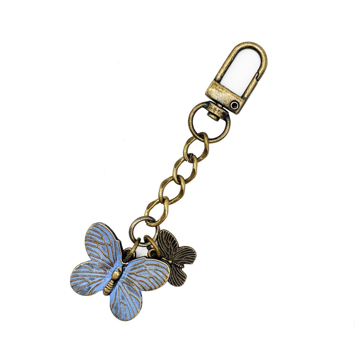 Butterfly Bag Charm Keychain