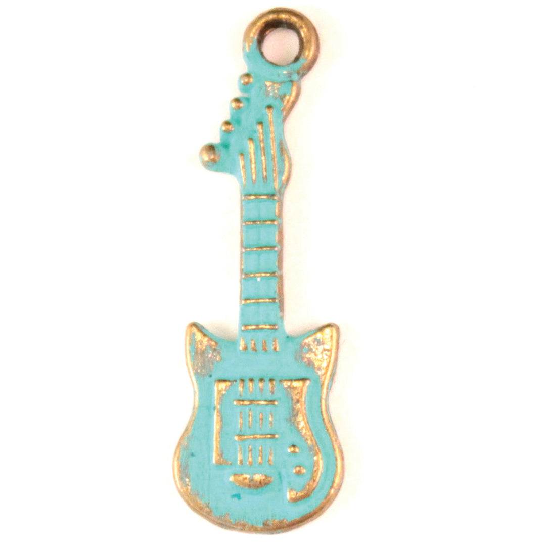 Electric Guitar Charm (available with Bracelet or Necklace)