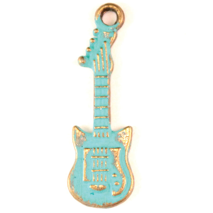 Electric Guitar Charm (available with Bracelet or Necklace)