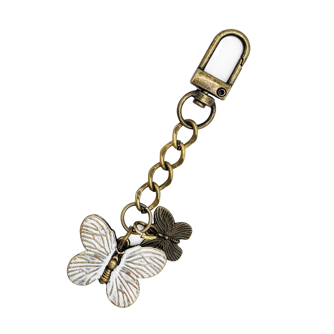 Butterfly Bag Charm Keychain