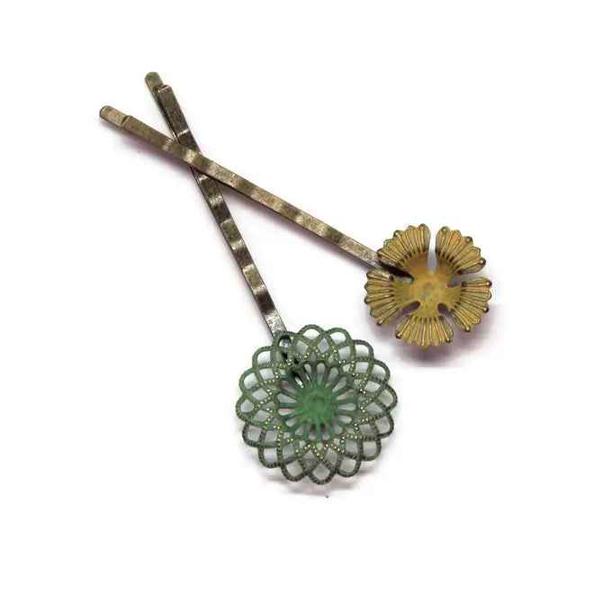 Wallflowers Mismatched Filigree Bobby Pins 2 Pack