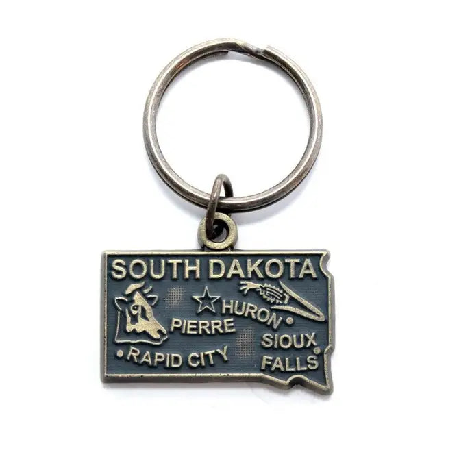 South Dakota Keychain