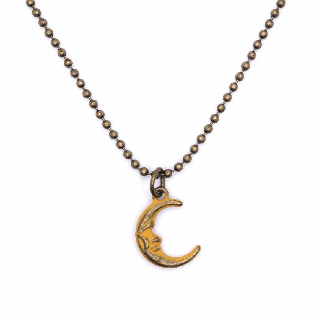 Man in the Moon Charm (available with Bracelet or Necklace)
