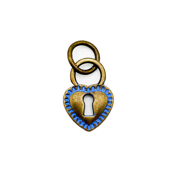 Heart Lock Charm (available with Bracelet or Necklace)