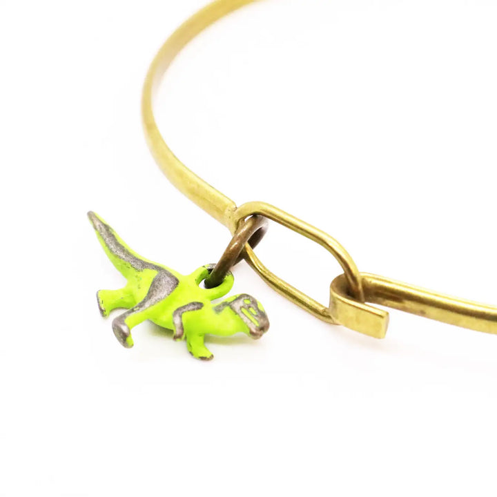 Dinosaur T-Rex Charm (available with Bracelet or Necklace)