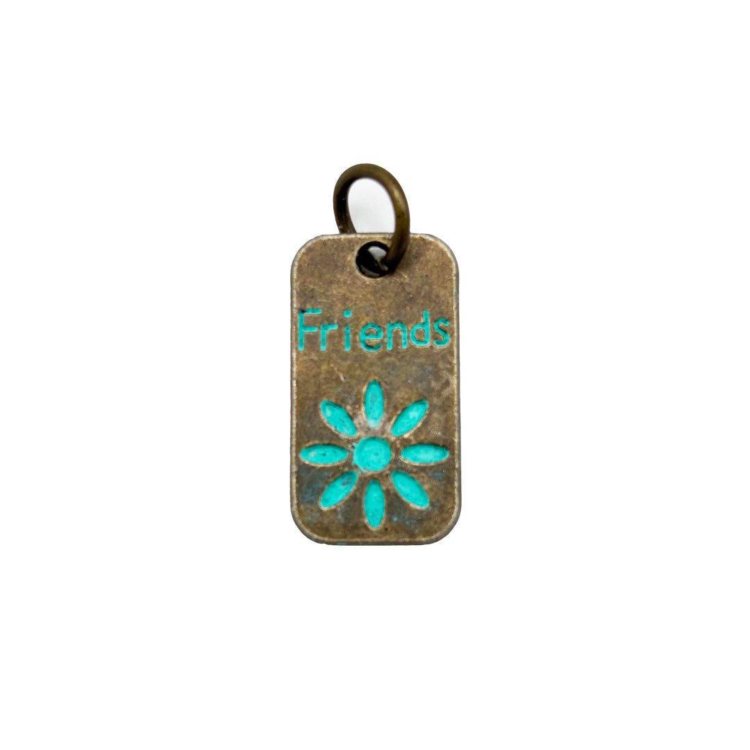 Friends BFF Charm  (available with bracelet or necklace)