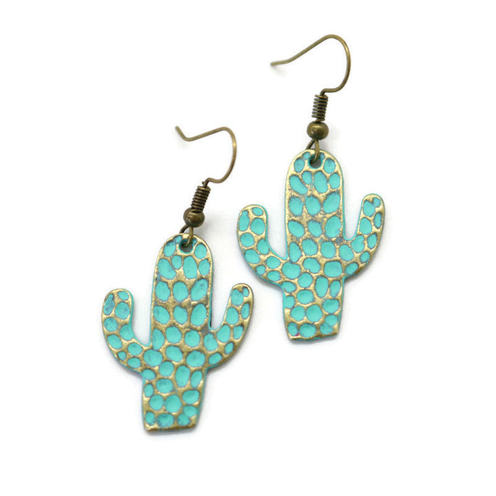 Cactus Horizon Statement Earrings