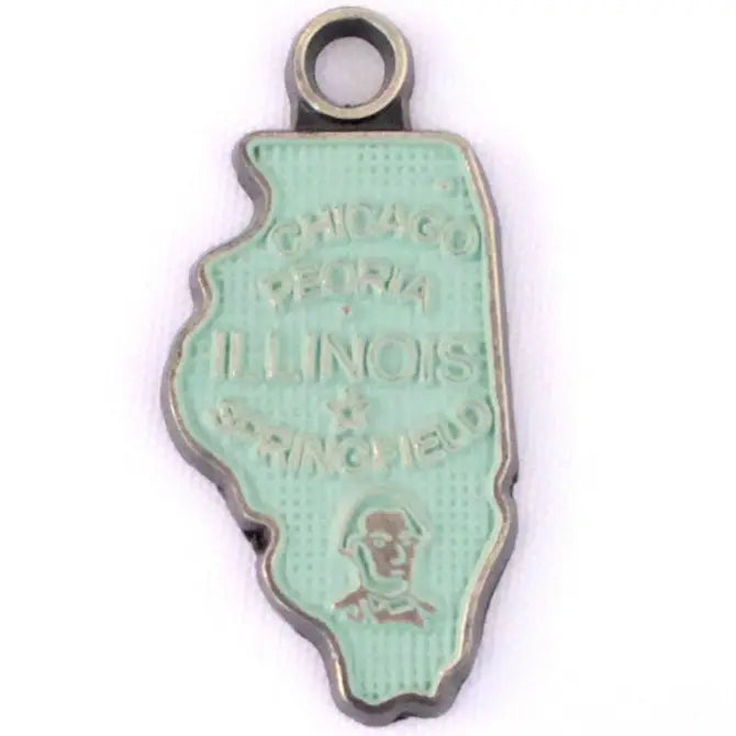 Illinois Charm (available with Bracelet or Necklace)