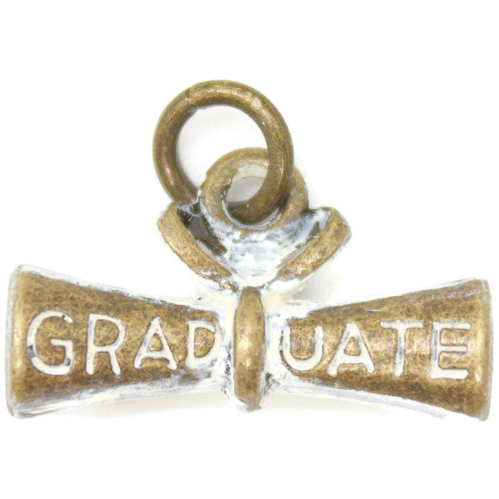 Graduation Diploma Charm (available with Bracelet or Necklace)