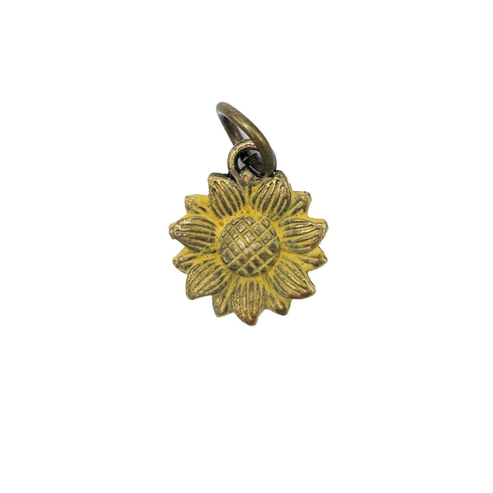 Sunflower Charm (available with Bracelet or Necklace)