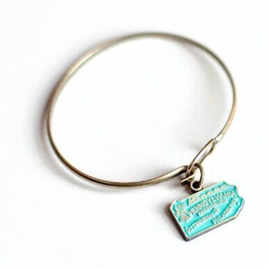 Pennsylvania Charm (available with Bracelet or Necklace)