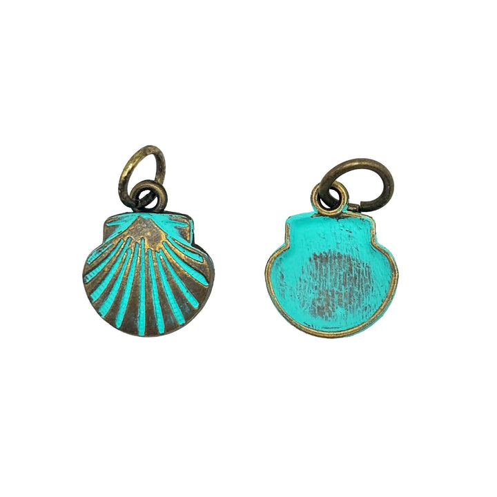 Clam Shell Charm (available with Bracelet or Necklace)