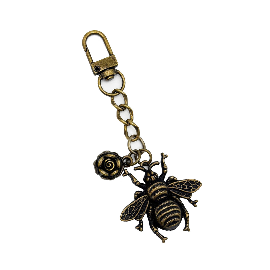 Honey Bee Bag Charm or Keychain