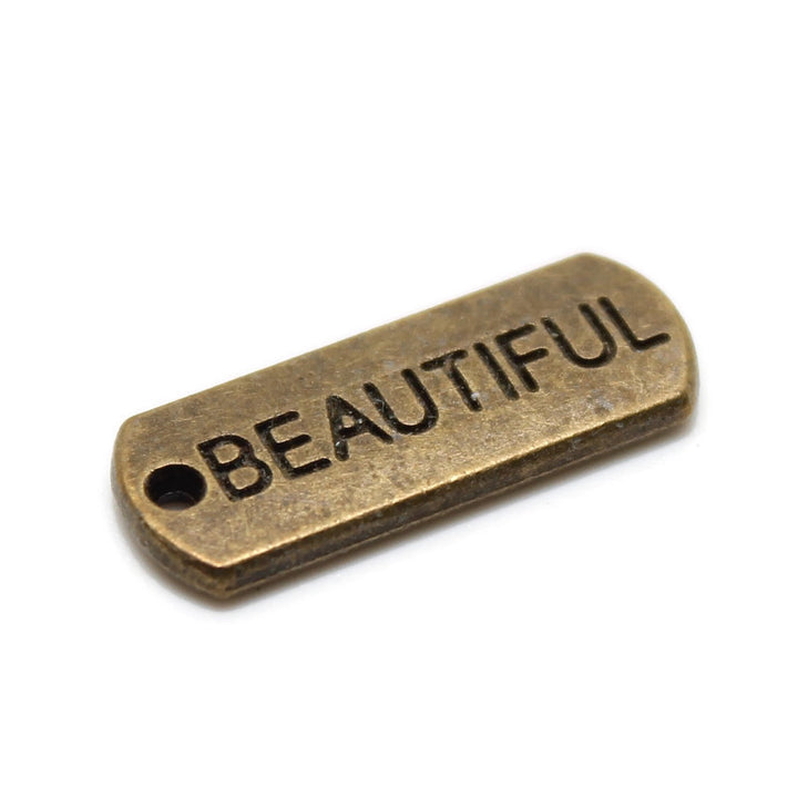 Word Charms-Bracelet, Necklace, Charm Only