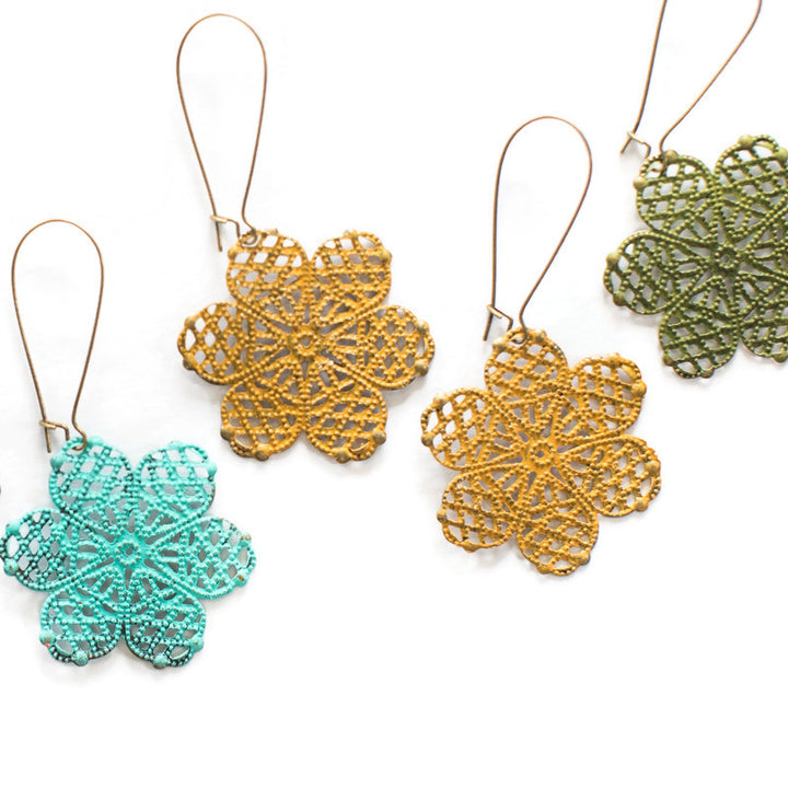 Blossom Filigree Earrings