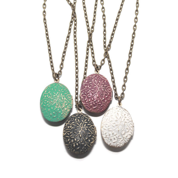 vintage looking locket