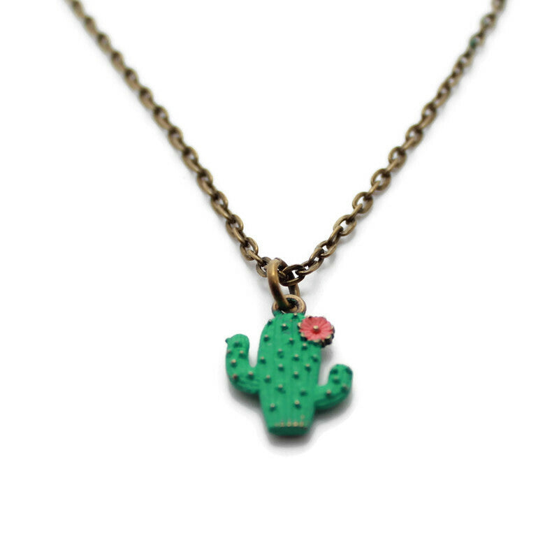 Cactus Bloom Charm Necklace, Bracelet, or Charm Only