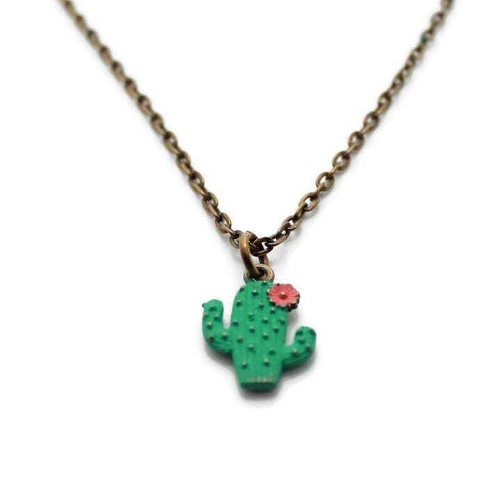Cactus Bloom Charm Necklace, Bracelet, or Charm Only