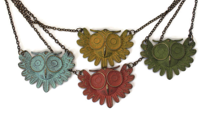 Give a Hoot Necklace