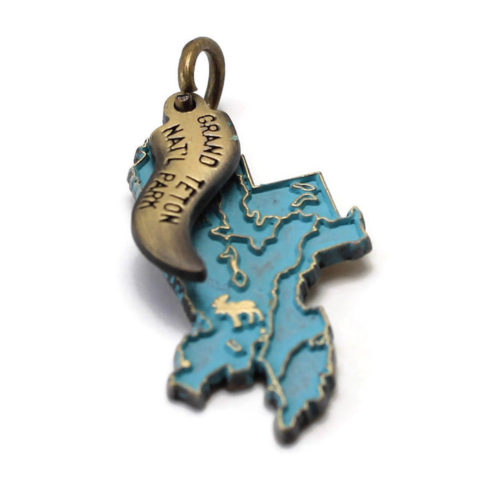 Grand Teton National Park Charm Bracelet, Necklace, or Charm Only