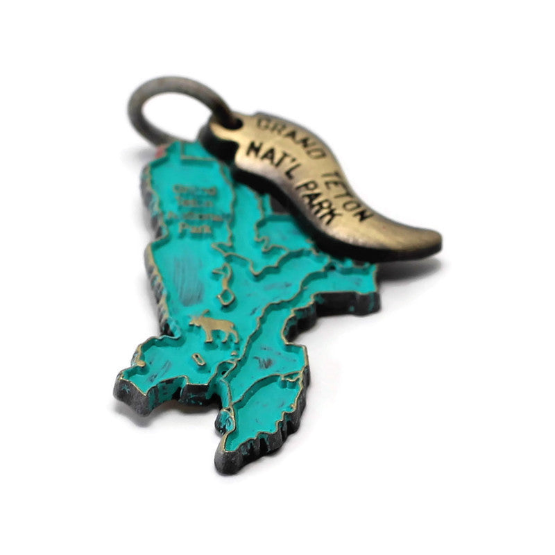 Grand Teton National Park Charm Bracelet, Necklace, or Charm Only