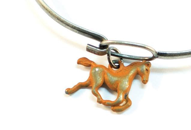 Silver Horse Charm Bracelet, Necklace, or Charm Only