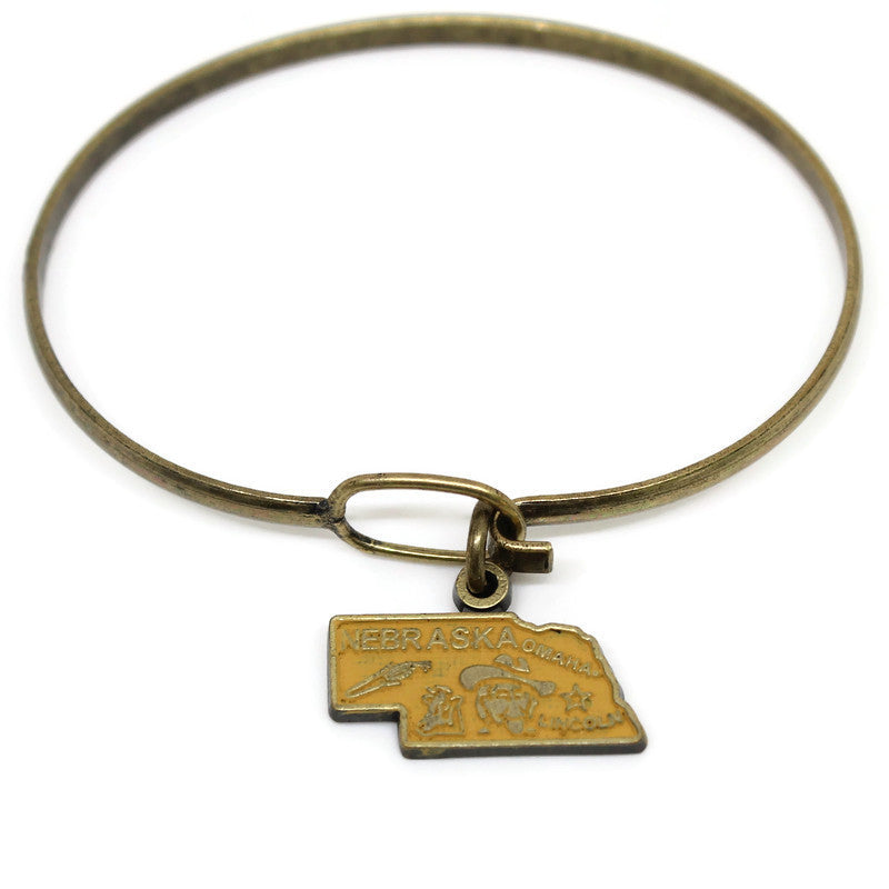 Nebraska State Charm Bracelet, Necklace, or Charm only