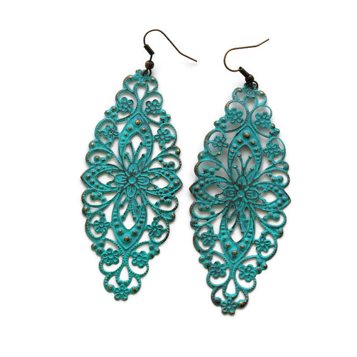 Simply Lovely Earrings - Lightweight Metal Earrings