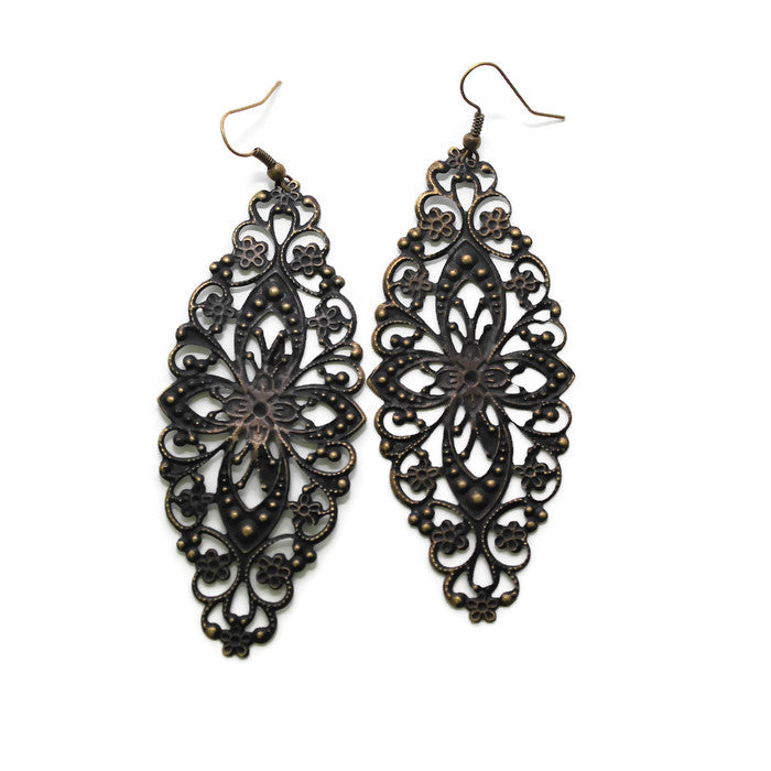 Simply Lovely Earrings - Lightweight Metal Earrings