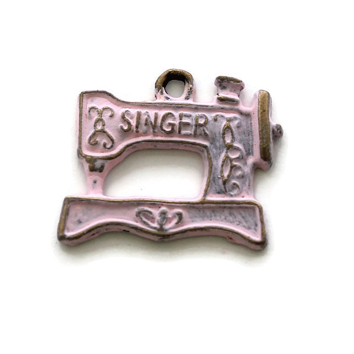Sewing Machine Charm Bracelet, Necklace, or Charm Only