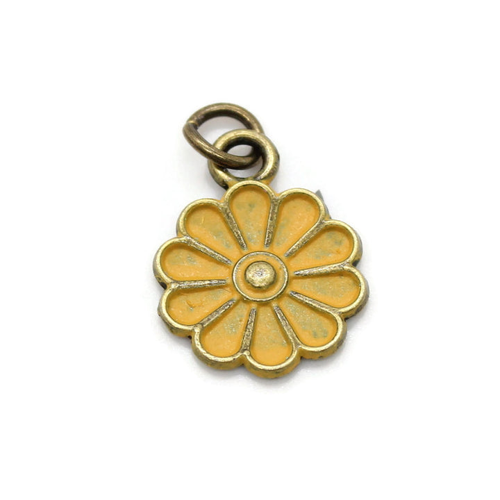 Daisy Charm Bracelet, Necklace, or Charm Only
