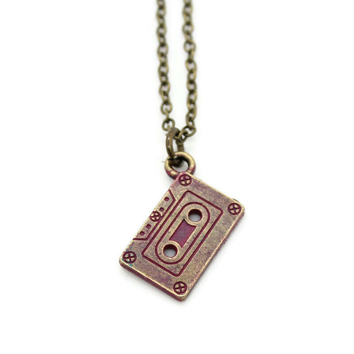 Cassette Tape Charm Bracelet, Necklace, or Charm Only