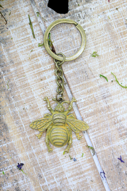 Honey Bee Keychain