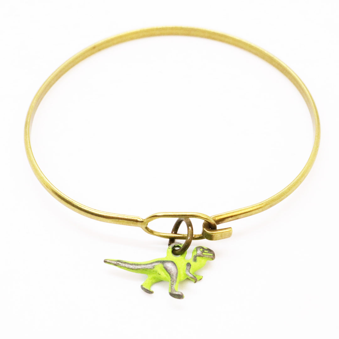 T-Rex Charm Bracelet, Necklace, or Charm Only
