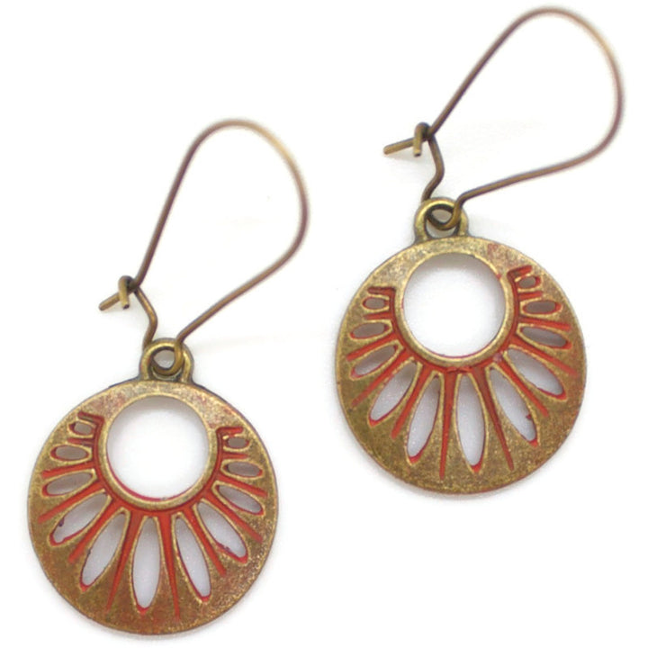 Sunburst Earrings