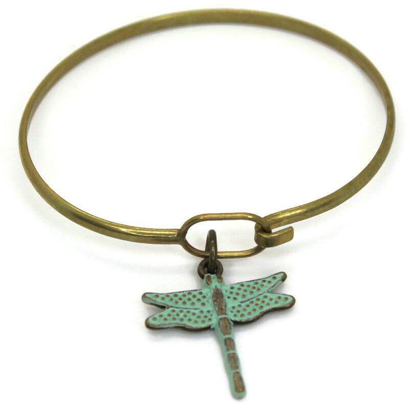 Dragonfly Charm Bracelet, Necklace, or Charm Only