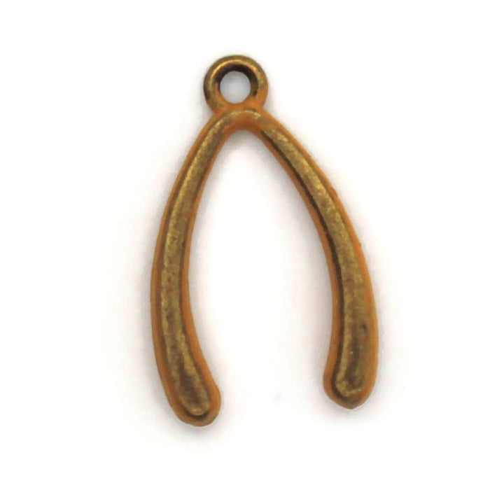Wishbone Charm Bracelet, Necklace, or Charm Only